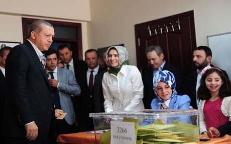 Erdogan: Rêjeya beşdarbûnê gellekî bilind e