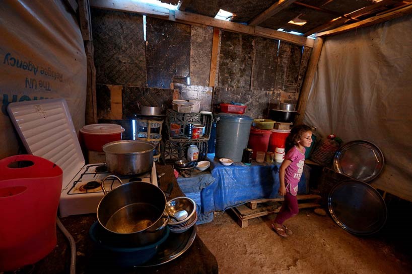 Penaberên parêzgeha Enbarê li kampa Herşem