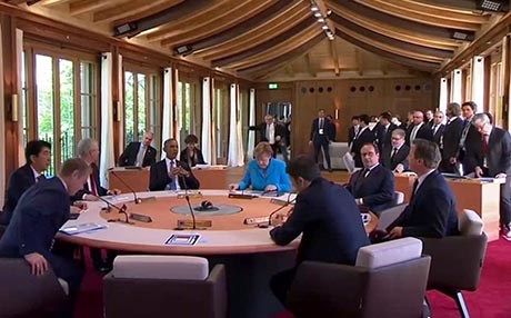 Conflict in Ukraine continues as G-7 summit meets