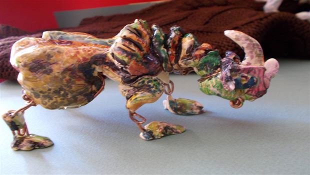 tel ve hamur ile biblolar