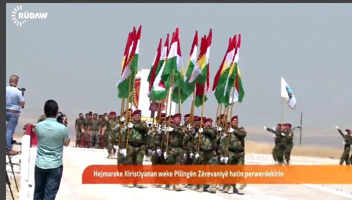 Derçûna pêşmergeyên xiristiyan