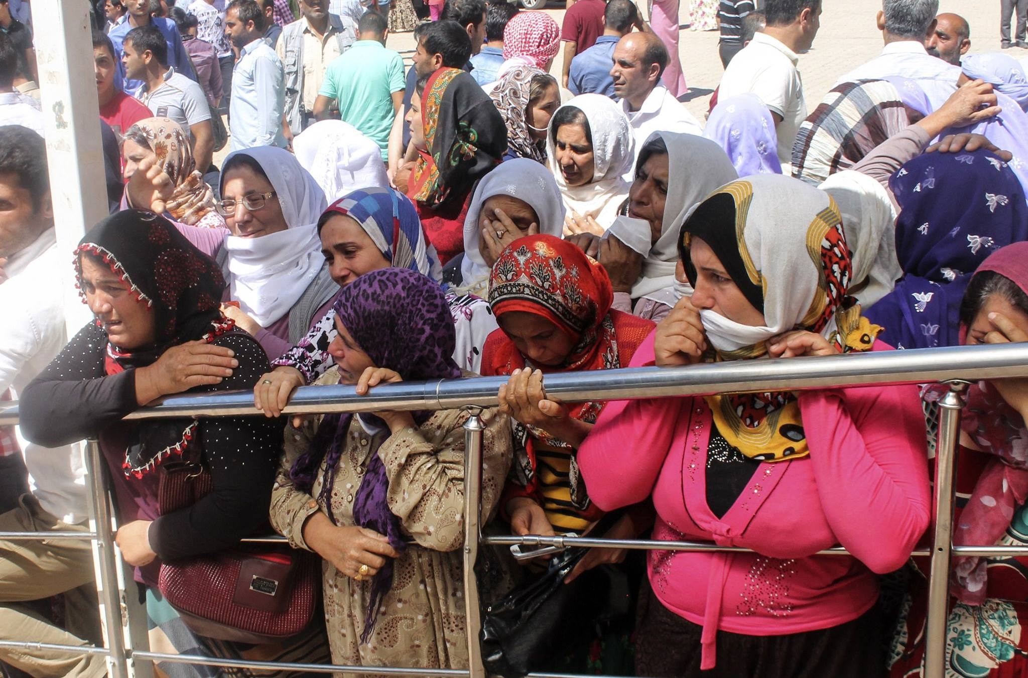 FOTO - Piştî teqîna Kobanî rewşa penaberan