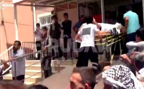 Pirsûs- Dermankirina birîndarên Kobanî (Vîdeo)