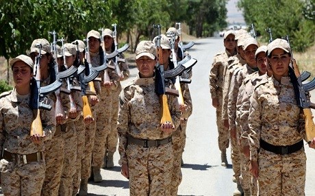 Ezidi Kürt kadınları savaşacak