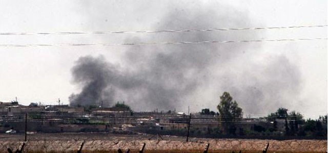 Blasts in Gire Spi fill sky with smoke