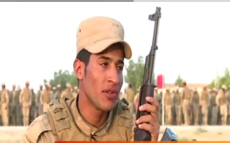 VİDEO - ‘Zorunlu askerlik’ eğitiminde Kürt ve Araplar