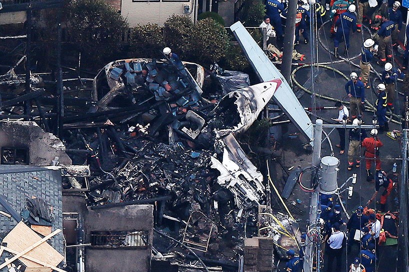 FOTO – Japonya’da uçak kazası