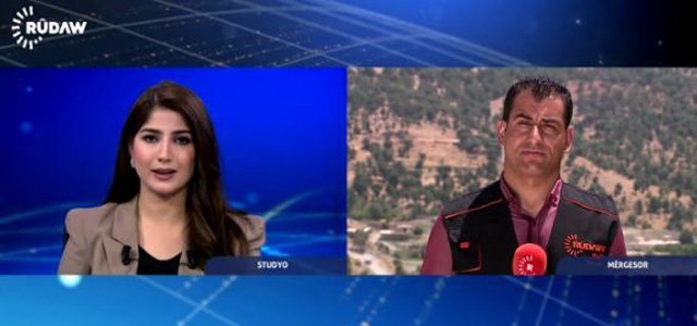 Artêşa Tirkiyeyê gundên Mêrgesorê topbaran dike (Vîdeo)