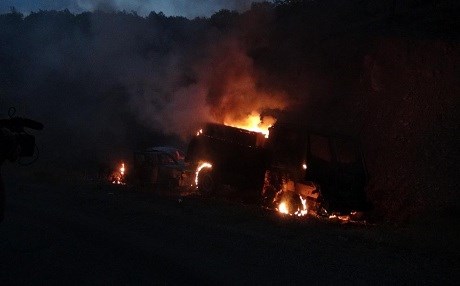 PKKê li nêzîkî Dêrsimê wesayît şewitandin