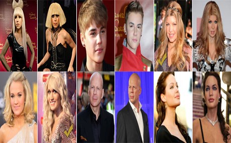 وێنەی پەیکەر و کەسە راستەقینەکان جیابکەوە