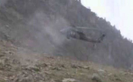 Hêzên PKKê li helîkoptera leşkerî ya Tirkiyê dan