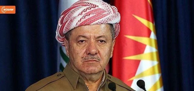 Kurdên Libnanê jî bang kirin: Bila Serok Barzanî bimîne