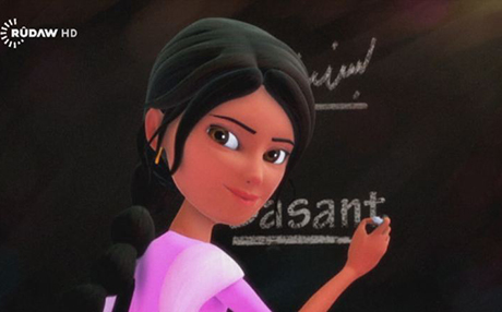 پاکستان.. بەرهەمێکی ئەنیمەیشن جەخت لەسەر خوێندنی کچان دەکاتەوە