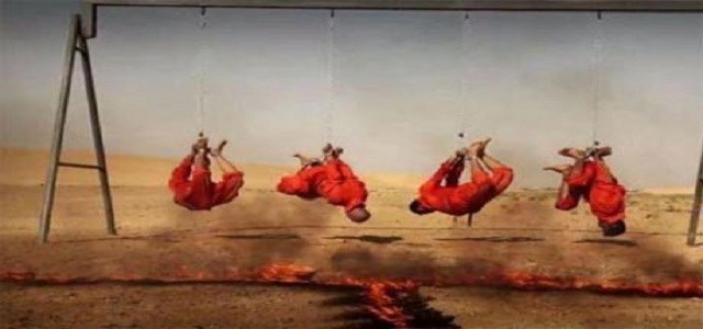 DAIŞê tol hilda – 4 milîsên şîe bi saxî şewitandin!