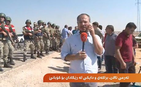 سوپای تورکیا رێگەی گرتووە لەوەی خەڵک بەرەو کۆبانی بڕوات