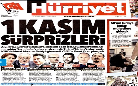 TÜRKİYE BASIN ÖZETİ – Ankara’da ‘gizli’ görüşme…