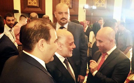 بەوێنە.. حەمکۆ لە بەغدا چاوی بە حەیدەر عەبادی دەکەوێت