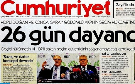 Rojnameyên Tirkiyê- YPG û “Herêma Tampon”