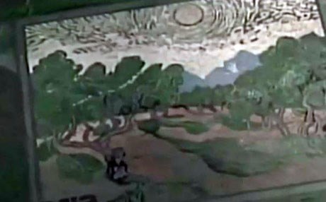 تابلۆیەکی پیکاسۆ تەنها لە ئاسمانەوە دەبیندرێت