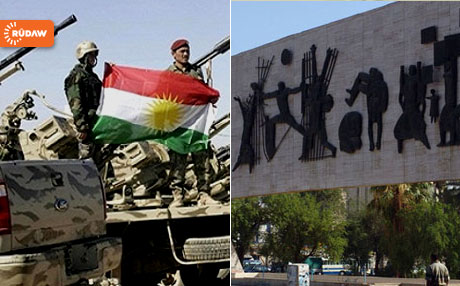 ‘Şandina hêzên pêşmergeyan bo Bexdayê ji rastiyê dûr e’