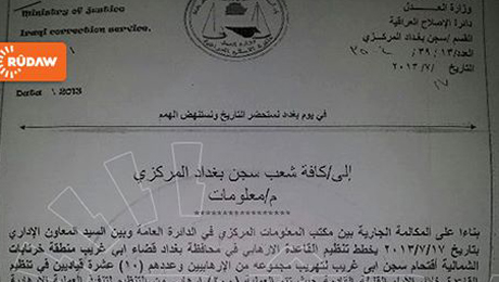 حكومەتی عێراق زانیاری لەسەر هێرشەكەی بەندیخانەكانی تاجی و ئەبو غرێب هەبووە