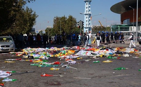 Amara fermî ya kuştî û birîndarên teqîna Enqerê