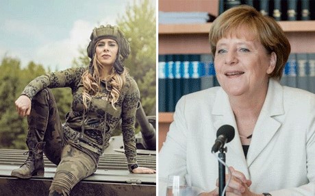 مێركل وەڵامی هۆزان ئالین دەداتەوە