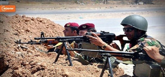 Mûsil/Herdan - Çekdarên DAIŞê 14 caran êrişî hêzên Pêşmerge kirin!