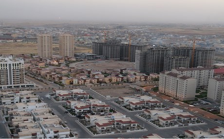 Erbil’de gayrimenkul çöktü