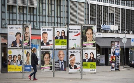 Hilbijartinên Swîsre: Dijberên Yekîtiya Ewropa û biyaniyan serketin