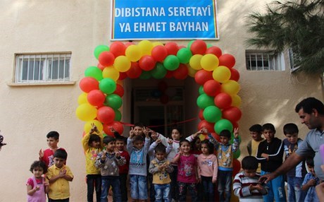 Li Nisêbînê dibistana kurdî vebû