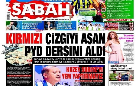 TÜRKİYE BASIN ÖZETİ – ‘Kuzey Suriye'yi yem yaptırmayız!’