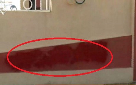 Dihok – Li ser dîwarên saziyeke fermî siloganên DAIŞê hatin nivîsandin!