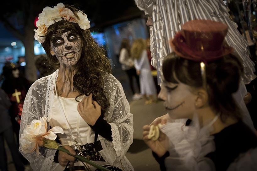 Around the world, ghosts and ghouls vie for Halloween scares