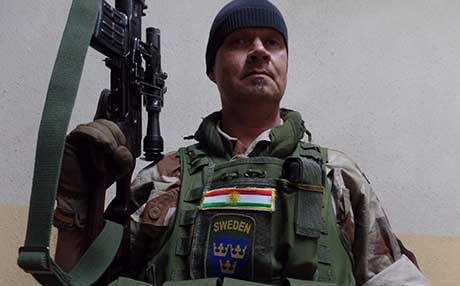 Faces of the fight: Swede stands with Peshmerga