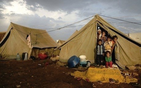 Winter looms over desperate refugee camps in Kurdistan