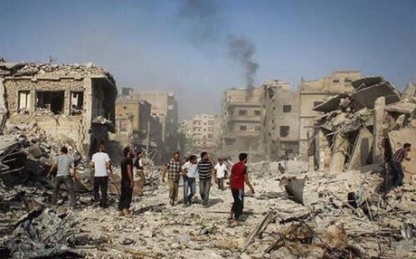 Sûriye - Balafirên Rûsya bajarê Erîha bombebaran kirin: 40 kuştî