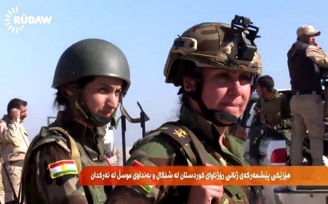 VİDEO – Kadın Özel Kuvvetler Şengal’de