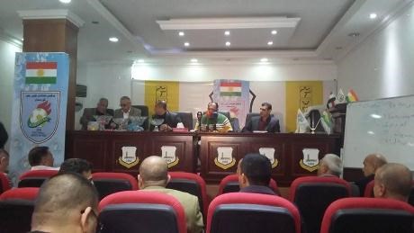 بەپەلە..کۆبوونەوەی یەکێتی تۆپی پێی کوردستان دەستپێکرد