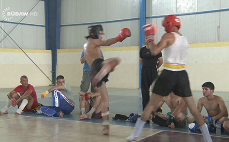 کەلار.. پاڵاوتنی یاریزانانی کیک بۆکسینگ ەنجامدرا