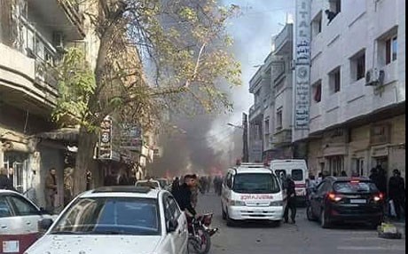 10 کەس بەهۆی تەقینەوەی ئۆتۆمبێلێکی بۆمبڕێژکراو لە حمس کوژران