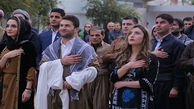 Erbil Kürdistan Üniversitesi'nde Kürdistan Bayrağı Günü Kutlaması