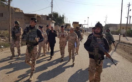 بەوێنە، هێزە عێراقییەکان بەردەوامن لە پێشڕەویکردن لە سەنتەری رومادی