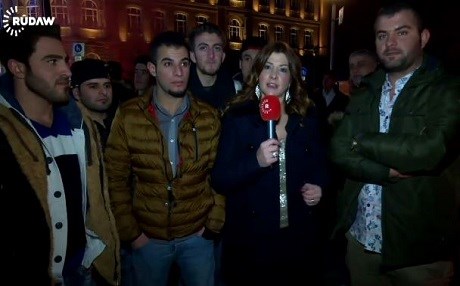 Kurdên Almanya jî tevlî ahengên sersalê bûn