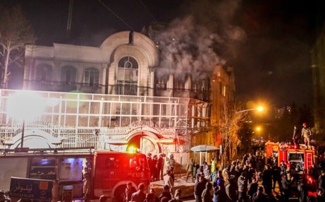 ئێران ناوی شەقامی کونسوڵخانەی سعودیە بۆ نەمر دەگۆڕێت