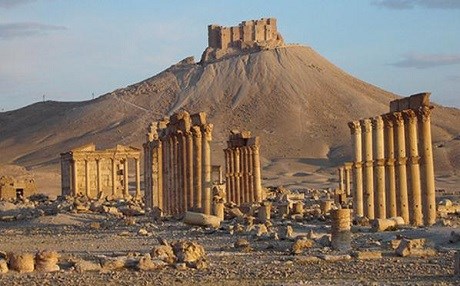 Hedef antik kent Palmira!
