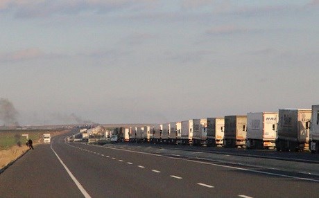 HABUR - 34 KM kuyruk / 35 GÜN çile