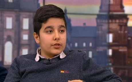 VİDEO – Rojavalı çocuk parti kurdu