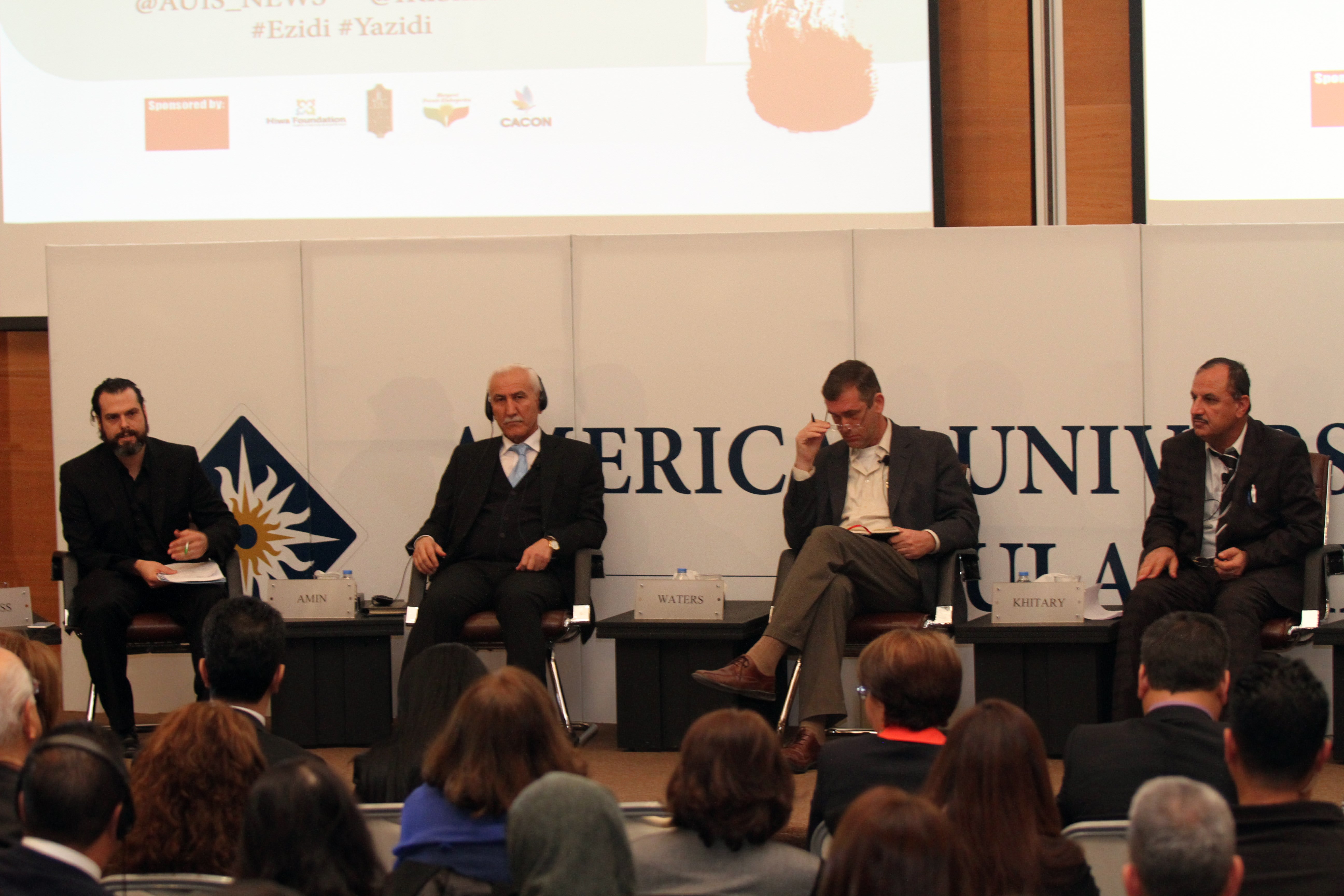 Li Zanîngeha Amerîkî konfransa Kurdên Êzidî