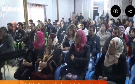 Yekîtiya Jinên Kurdistanê şeveke helbestan lidar xist